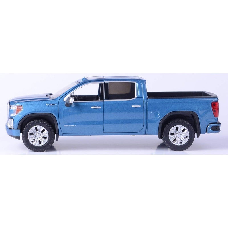 Motor Max 2019 GMC Sierra 1500 Denali Crew Cab - Blue 1:24-1:27 Scale Diecast Model by Motormax 79362 - Image 2
